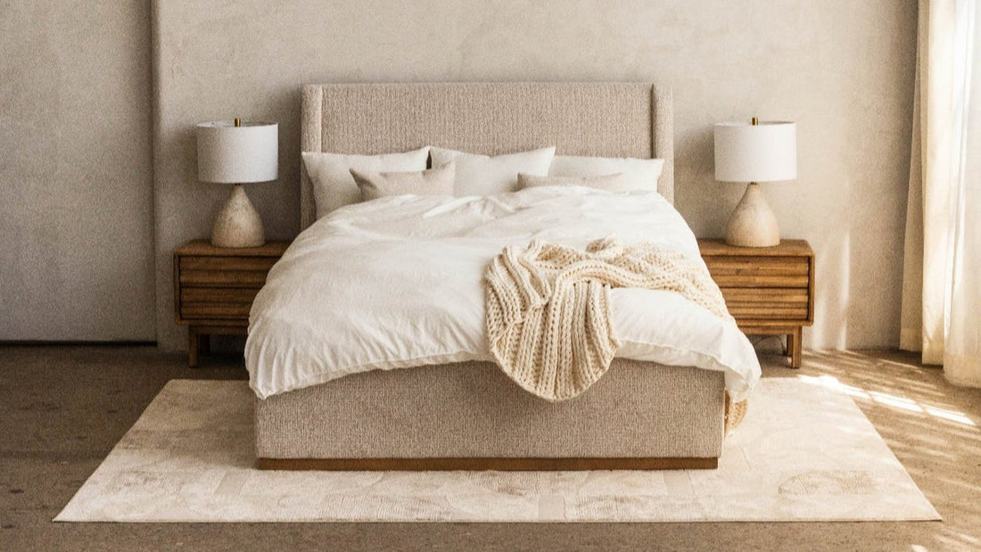 PureFlow duvet inside its matching cotton cover on a made bed