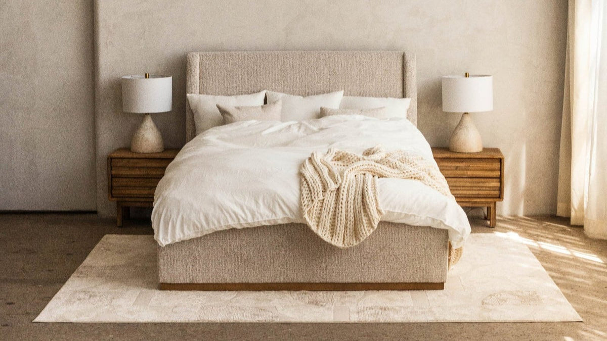 PureFlow duvet inside its matching cotton cover on a made bed