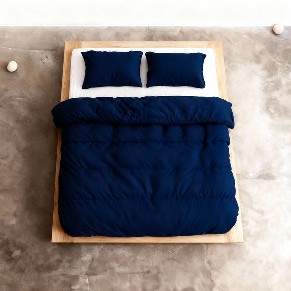 Linen-Weave Cotton Sheet Set