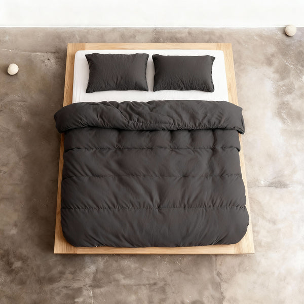 Linen-Weave Cotton Sheet Set