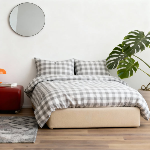 Jacquard Cotton Duvet Cover Set