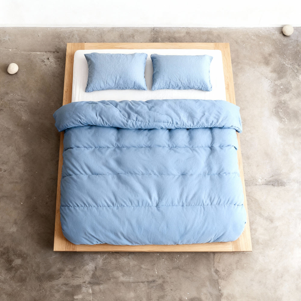 Linen-Weave Cotton Sheet Set